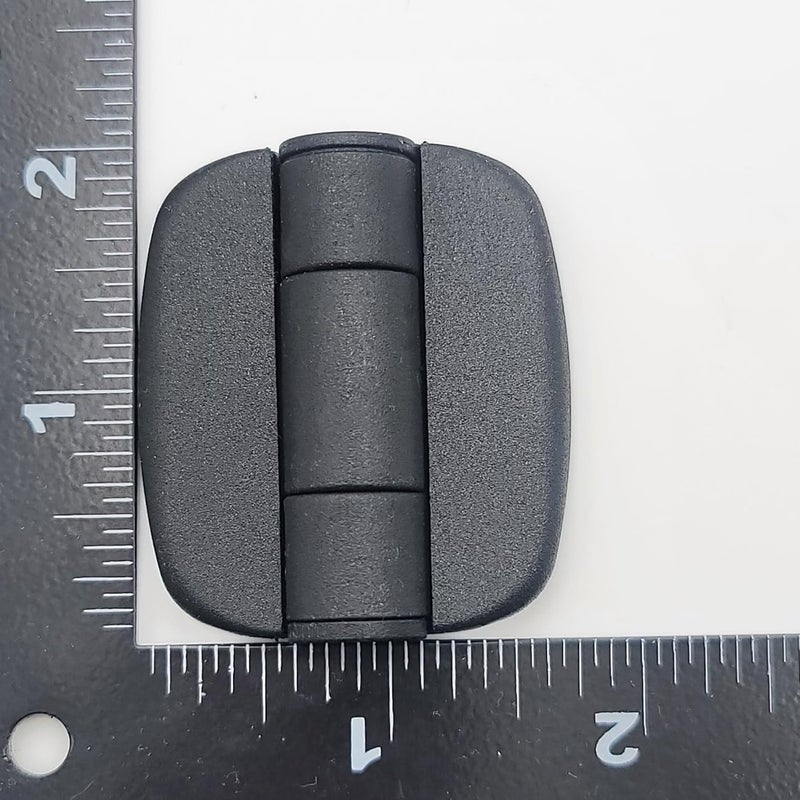 Evan Nylon Butt Hinge Surface Mount Free Swinging Replace SOUTHCO G6-0-1, 2 Pack - Image 5